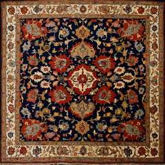Handwoven Persian Rug with Intricate Patterns