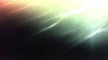 Fototapeta premium Abstract light rays and color gradients on dark background