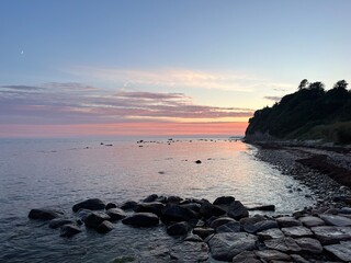 Obraz premium sunset over the sea