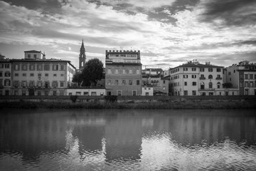 Obraz premium Vista Firenze sul fiume Arno