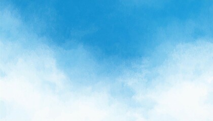 watercolor abstract texture with white clouds and blue sky shiny and clear painted light blue clouds watercolor background sky clouds for wallpaper backdrop background