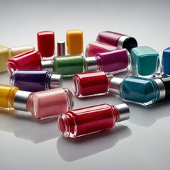 colorful nail polish
