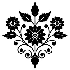 vector floral ornament