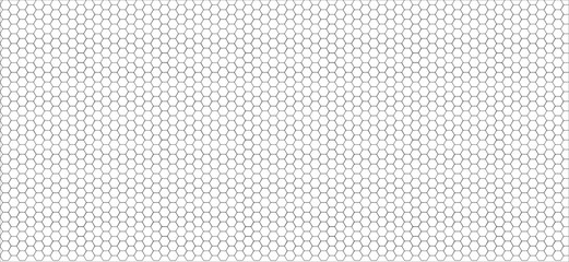 hexagon geometric pattern. seamless hex background. abstract honeycomb cell. vector illustration. design for the background flyers, ad honey, fabric, clothes, texture, textile pattern.