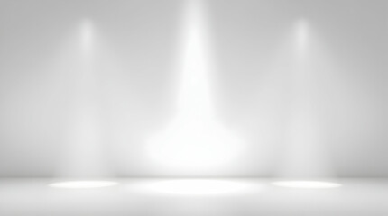 Obraz premium Simple White Backdrop