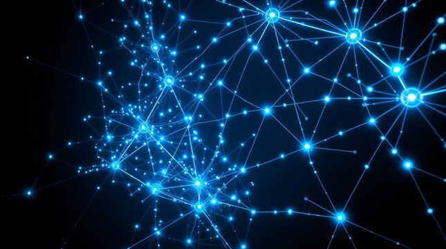 Modern Digital Interface with Futuristic Tech Lines