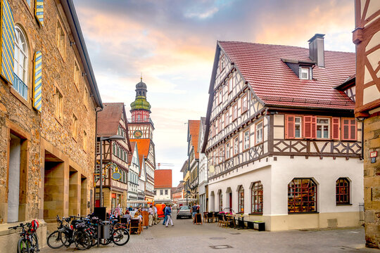 Altstadt, Kirchheim unter Teck, Deutschland 