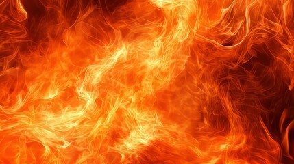 Fototapeta premium abstract fiery pattern with swirling flames, intense reds and oranges, dynamic motion captured in an artistic style, a bold and energetic design full of heat and passion