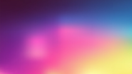 Holographic gradient vector background. Neon modern illustration with pastel rainbow unicorn color palette. Hologram colors liquid background. Soft blur gradient holographic backdrop design © Foxelle