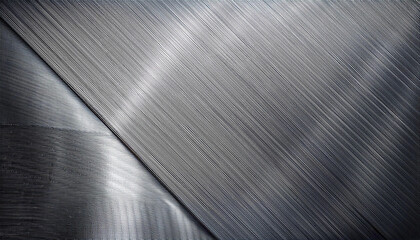 Obraz premium silver metal texture background professional stock photo