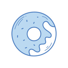 Donut Vector icon