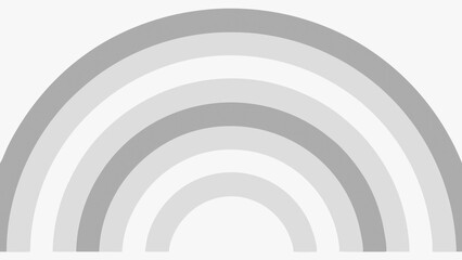 Obraz premium Elegant Vintage Illustration of Subtle Curved Layers in Muted Gray and White Pastel Tones