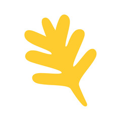 Geometric Shape Leaf Artistic Abstract Pattern