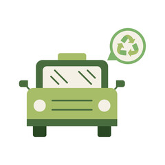 Sustainable Tourism Transport Icon
