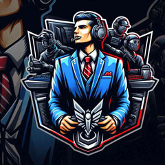 a unique esport logo in the form of a cute animal 2025