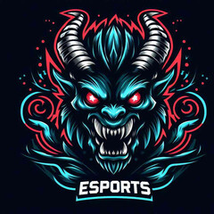 a unique esport logo in the form of a cute animal 2025