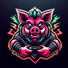 a unique esport logo in the form of a cute animal 2025