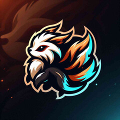a unique esport logo in the form of a cute animal 2025