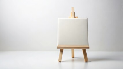 Blank Canvas on Easel