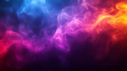 Obraz premium A vibrant blurry gradient background featuring shades of purple, blue, and red, symbolizing creativity, energy, and transformation, ideal for modern, artistic, and dynamic designs