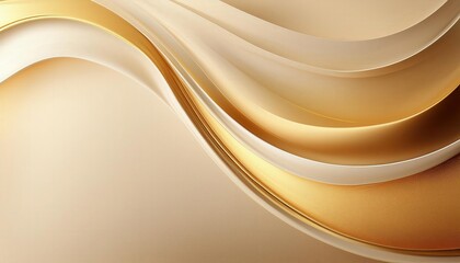 A subtle gradient transitioning from light cream to delicate gold, creating an elegant and sophisticated blend of neutral tones.
