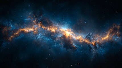 Obraz premium Stunning Cosmic Beauty A Journey Through Space