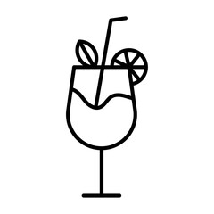 drink icon simple vector symbol