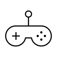 Joystick icon simple vector symbol