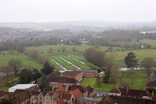 Landscape in Salisbury, Wiltshire
