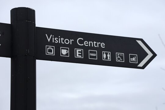 Visitor Centre Sign