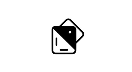 simple line stroke pictogram set, fast quick period