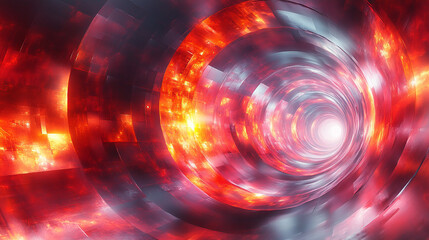 A vibrant and dynamic abstract artwork with a cubic focus, symbolizing modernity, creativity, and visual innovation in geometric design and contemporary art