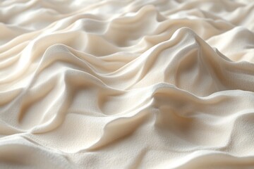 Obraz premium Photorealistic Close-Up of Fine White Sand Textures Illuminated by Soft Natural Light