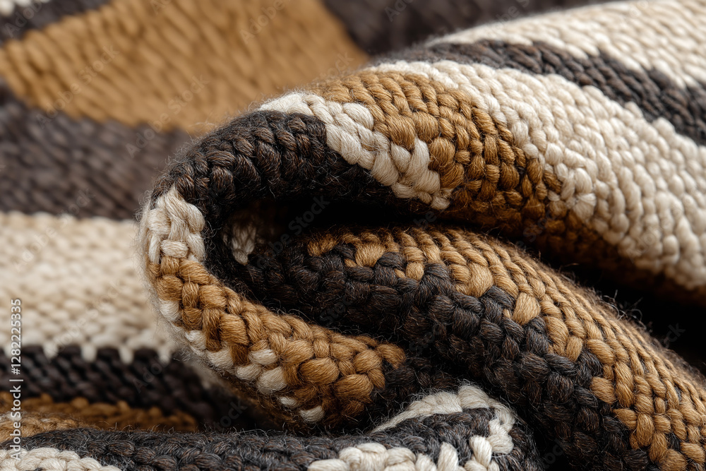 Wall mural rich textures create an inviting abstract wallpaper pattern in warm neutral tones