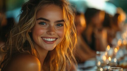 Cheerful Multiracial Friends Laughing Together Outdoors in the Summer Sun