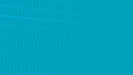 Teal blue zig zag texture pattern abstract background