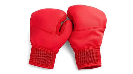 Red Boxing Gloves Sport Gear Punching Protection Equipment Safety Fighting Sportswear Item