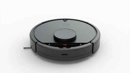 Fototapeta premium Robotic Vacuum Cleaner Studio Shot