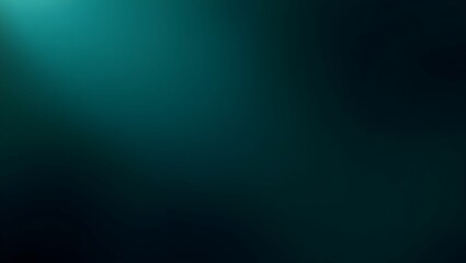 Obraz premium Luxurious Midnight Teal to Black Gradient with Iridescent Highlights – High-End Professional Background