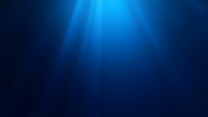 Obraz premium Royal Blue to Deep Black Gradient with Glossy Sheen & Soft Diagonal Streaks – Modern Luxury Background