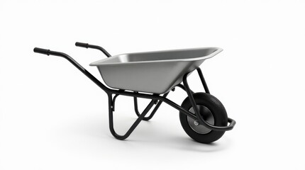 Heavy-Duty Galvanized Wheelbarrow
