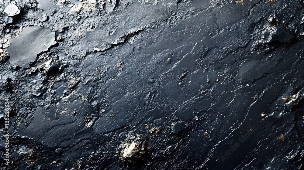 Poster abstract dark texture background. deep black with gold accents. dark abstract texture: deep black an