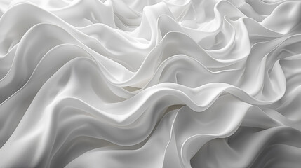 Obraz premium white silk background