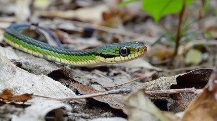 Green snake