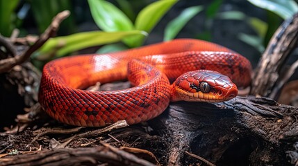 Red snake