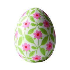 A decorated Easter egg on a white or transparent background, Easte, Happy Easer, Easter Bunny, Easter Sunday.