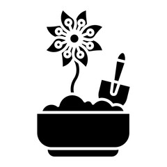 gardening Solid icon