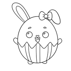 cartoon, illustration, toy, fun, rabbit, art, drawing, Easter festival, Springs, season, easter, flower, art, holiday, spring, design, decoration, celebration, element, cute, outline, vintage, icon