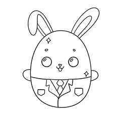 cartoon, illustration, toy, fun, rabbit, art, drawing, Easter festival, Springs, season, easter, flower, art, holiday, spring, design, decoration, celebration, element, cute, outline, vintage, icon