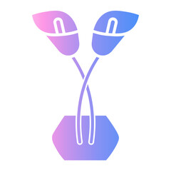 lilies Gradient icon